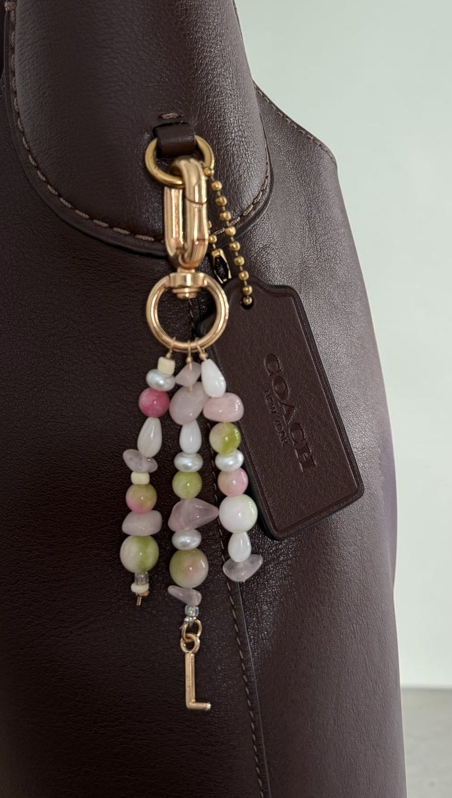 Guava Girl | Handmade Beaded Bag Charm